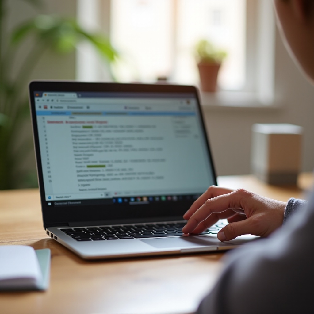 comment ouvrir l'inspection sur Chromebook