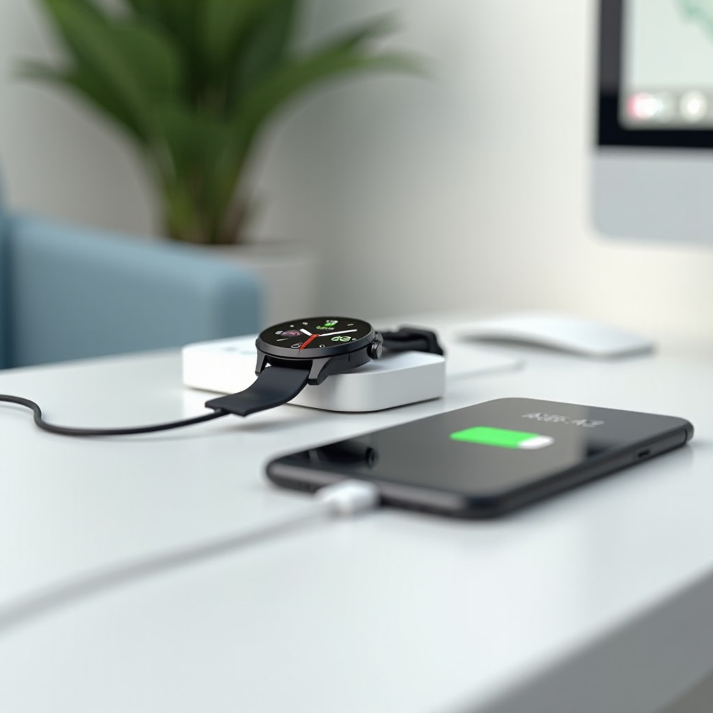 cómo cargar un reloj inteligente con un cargador de teléfono