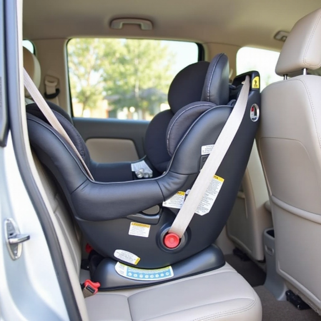 How to Install a Car Seat with a Seat Belt